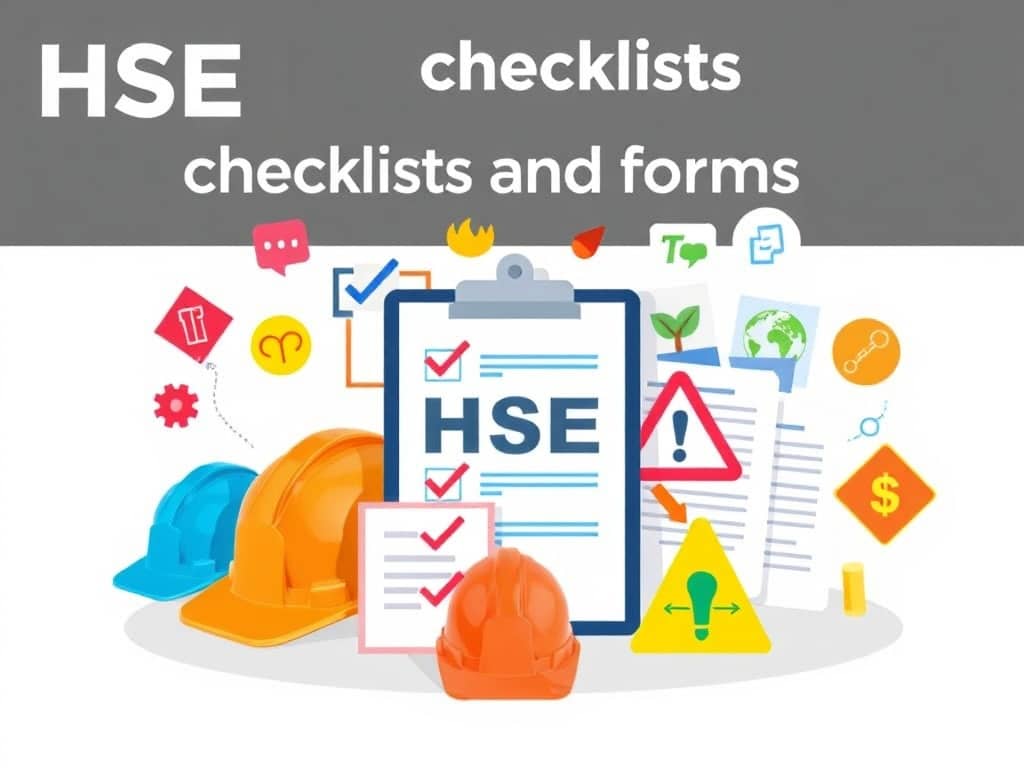 دانلود فرم‌ها و چک لیست‌های HSE